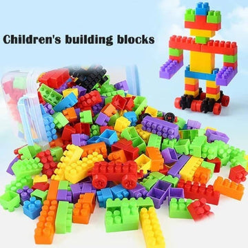 Creative Building Blocks Toys For Kids - 52 PCS - Multi-color