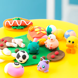 Color Craft Air Clay Studio - 12 Differents Colorful