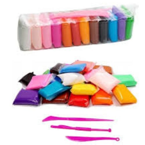 Color Craft Air Clay Studio - 12 Differents Colorful